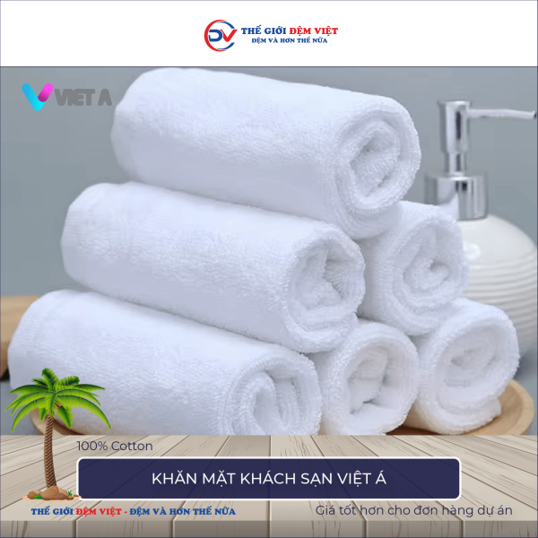 Khăn mặt khách sạn Việt Á 2-1